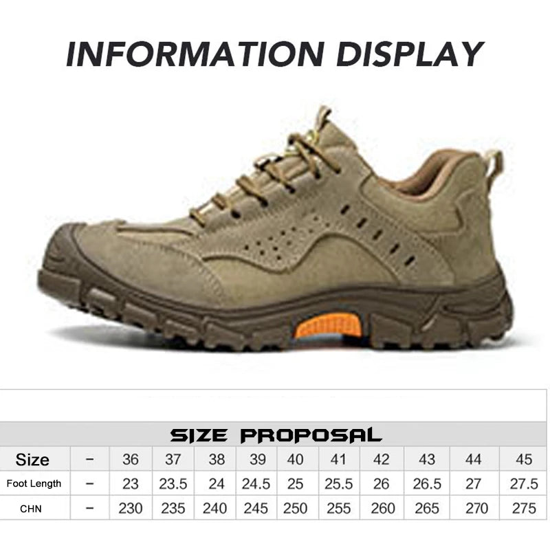 Work Safety Shoes For Men Women