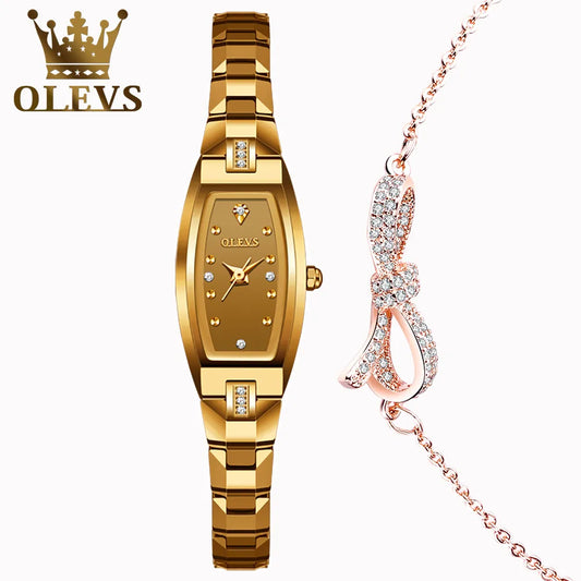 Gold Watches for Womens Waterproof