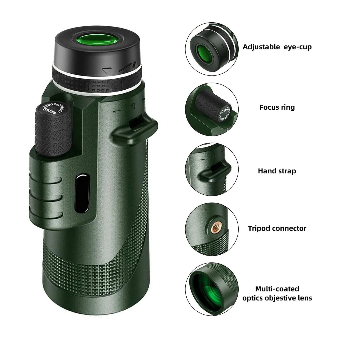 Phone Camera 50X60 Monocular Tlescope