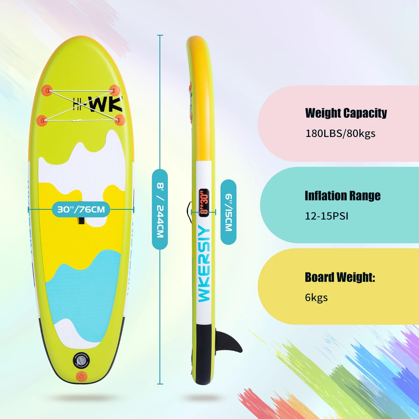 Stand Up Paddle Board with Paddle Pump - Outdoor Hobbies and Adventures