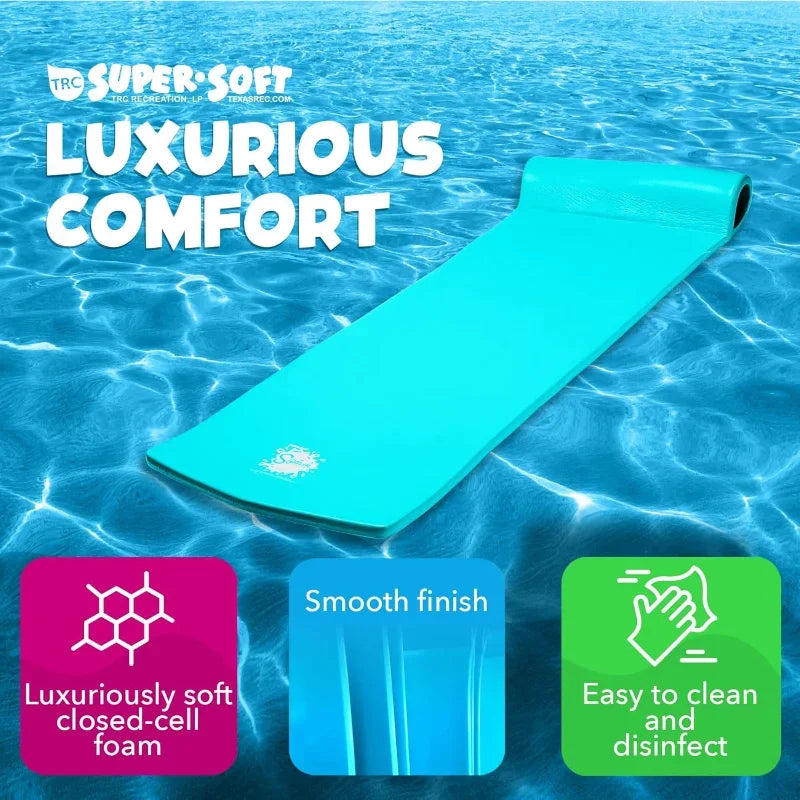 Recreation Foam Swimming Pool Float, Floating Water Lounger