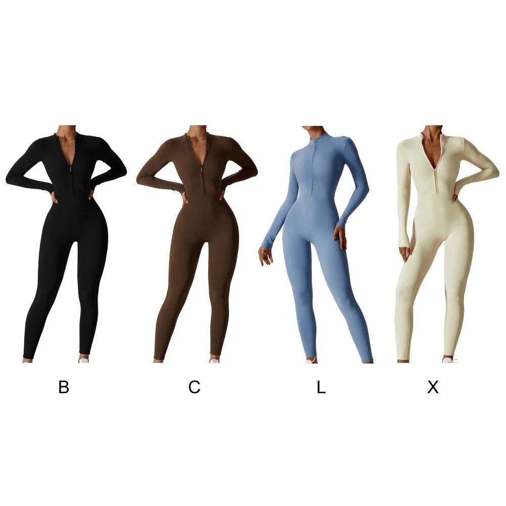 Long Sleeve Sport Jumpsuit for Women, - Outdoor Hobbies and Adventures