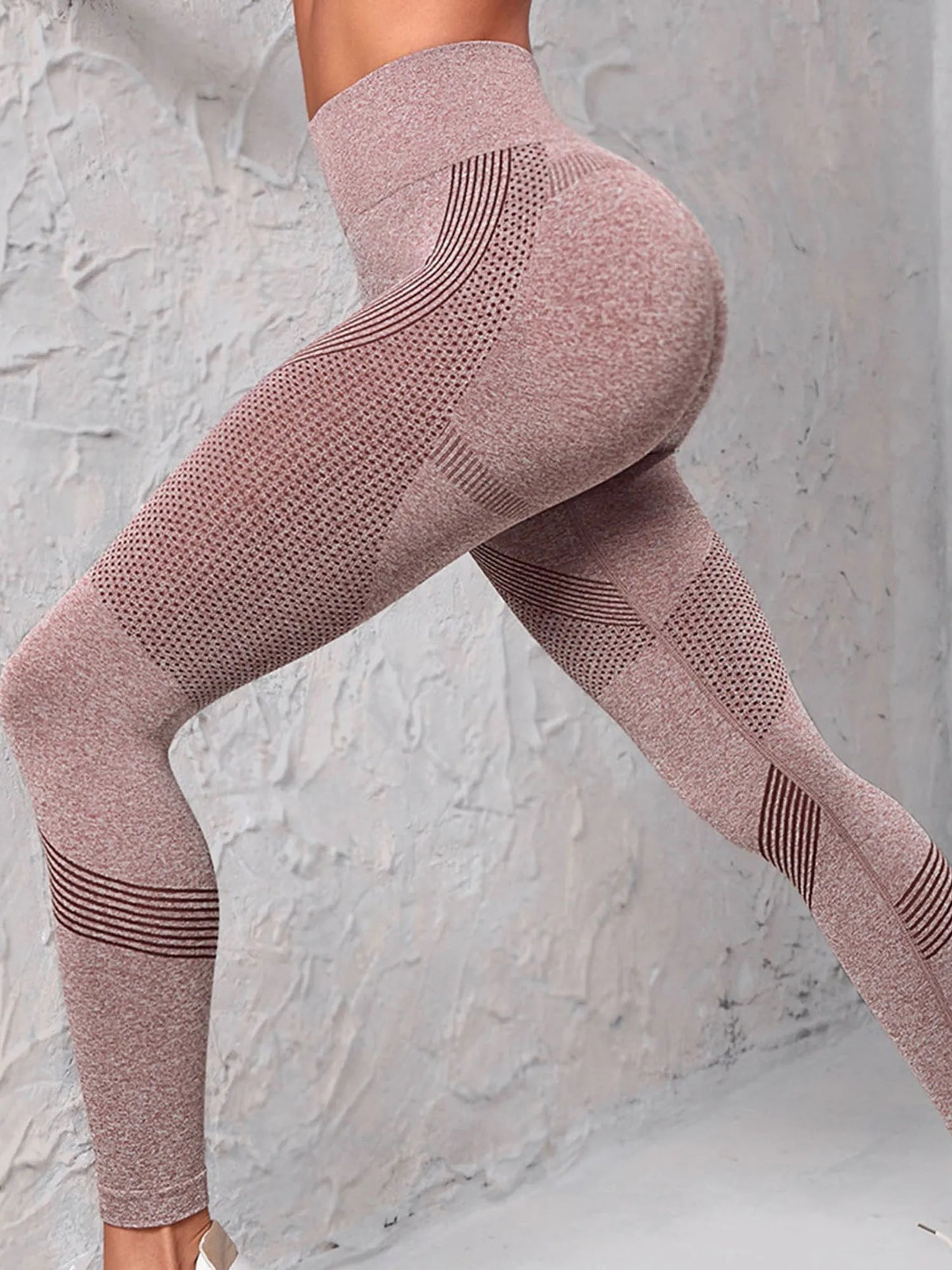Tummy Control Yoga Pants with Stretchy Contour Design