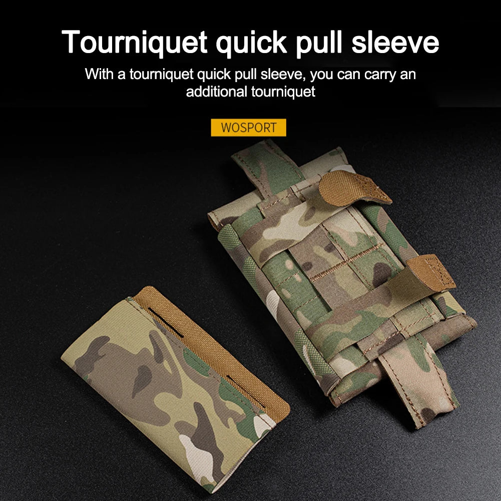 Medical Micro Trauma Pouch Tourniquet Holder - Outdoor Hobbies and Adventures