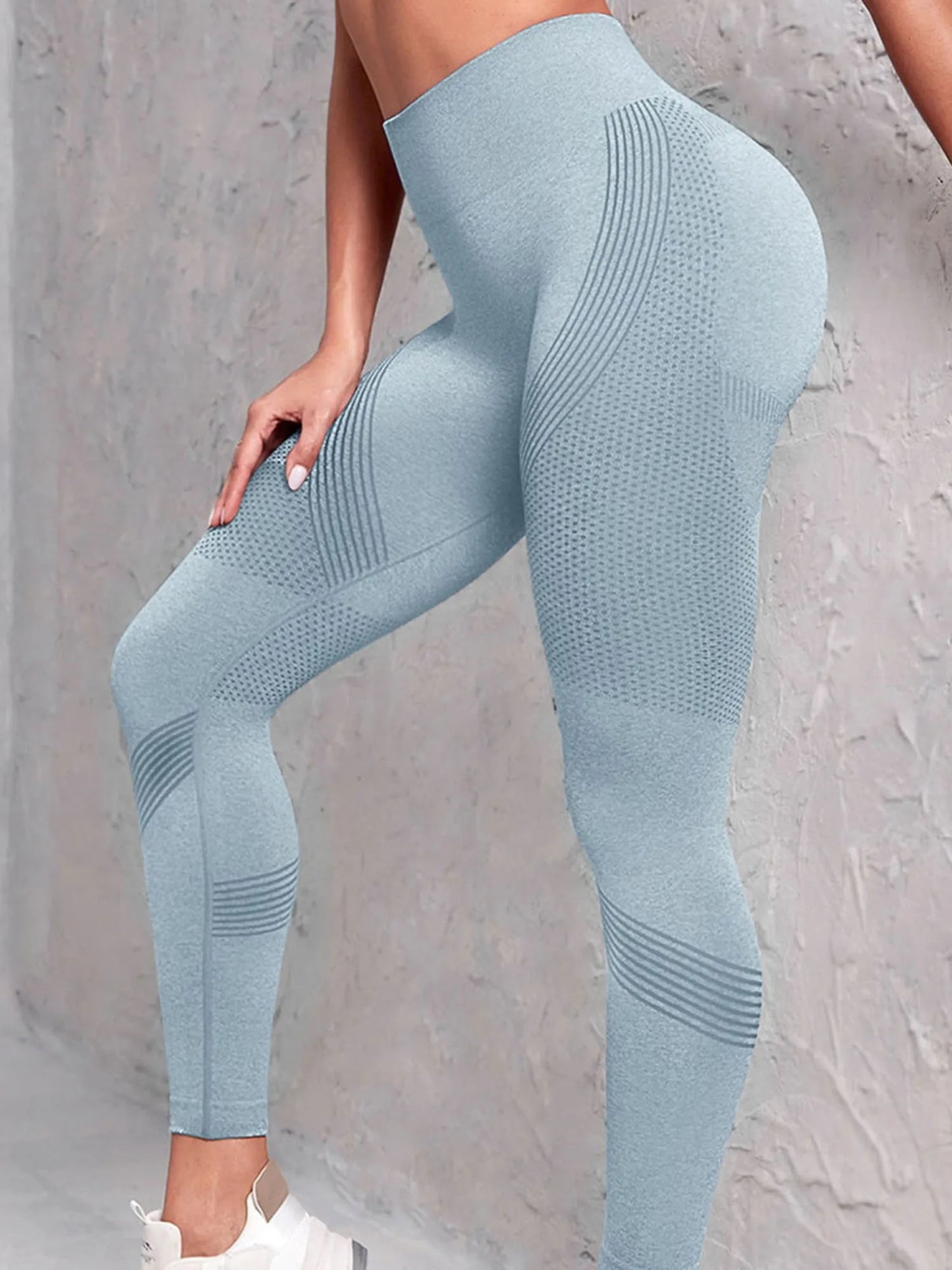 Tummy Control Yoga Pants with Stretchy Contour Design
