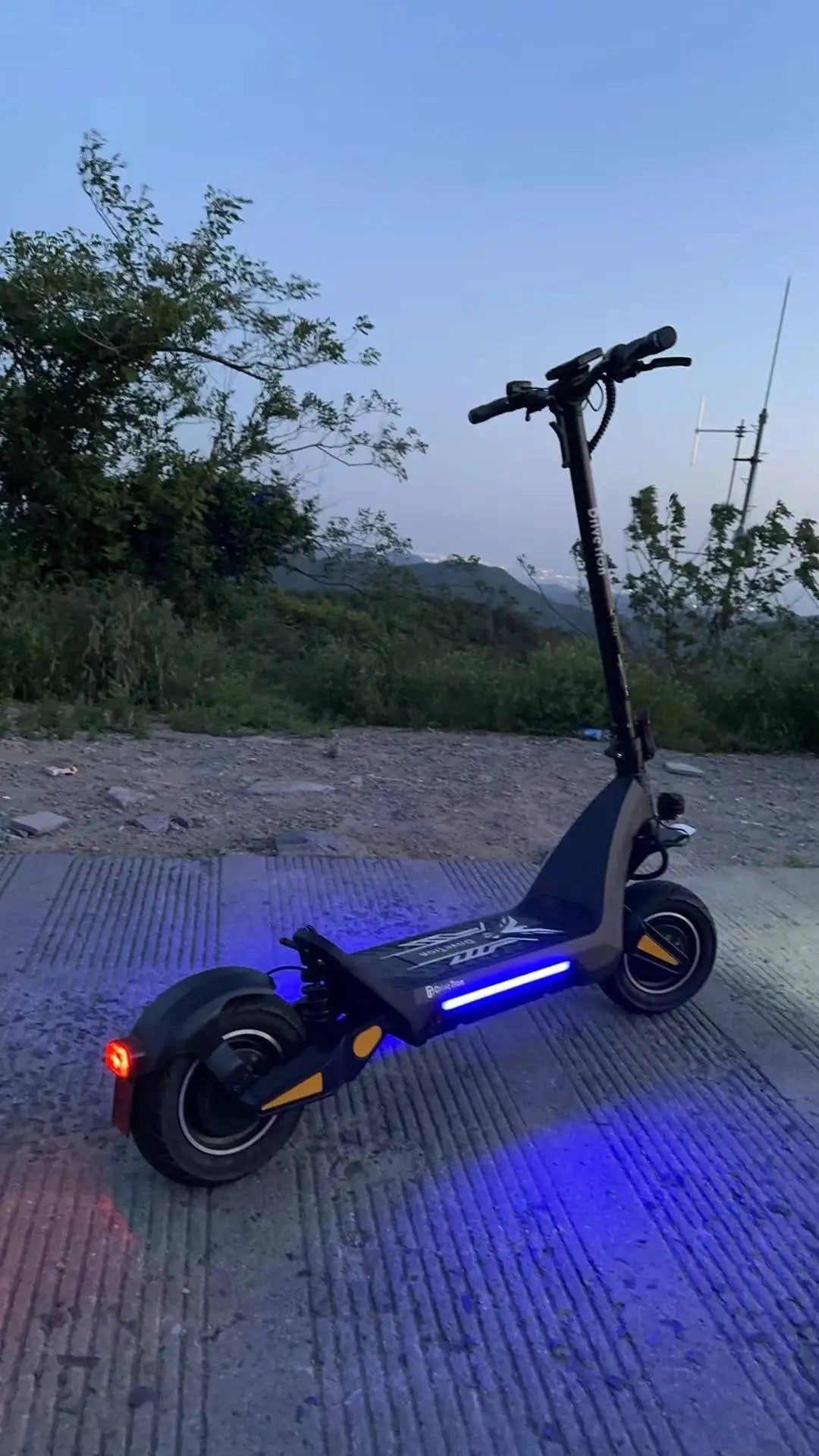 Off-road Adult Double Motor  11inch Tires Electric Scooter