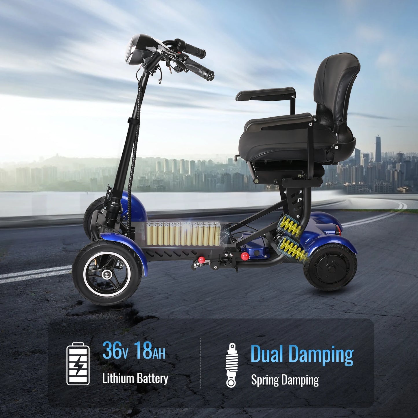 Mobility Electric Scooter Outdoor  Folding Electric Scooter