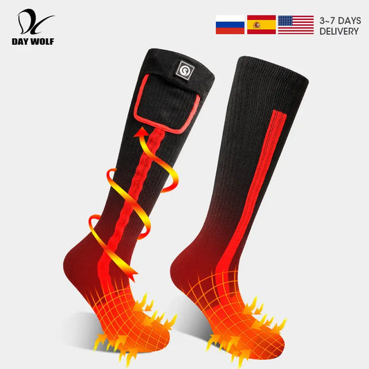 Electric Heating Ski Socks - Outdoor Hobbies and Adventures