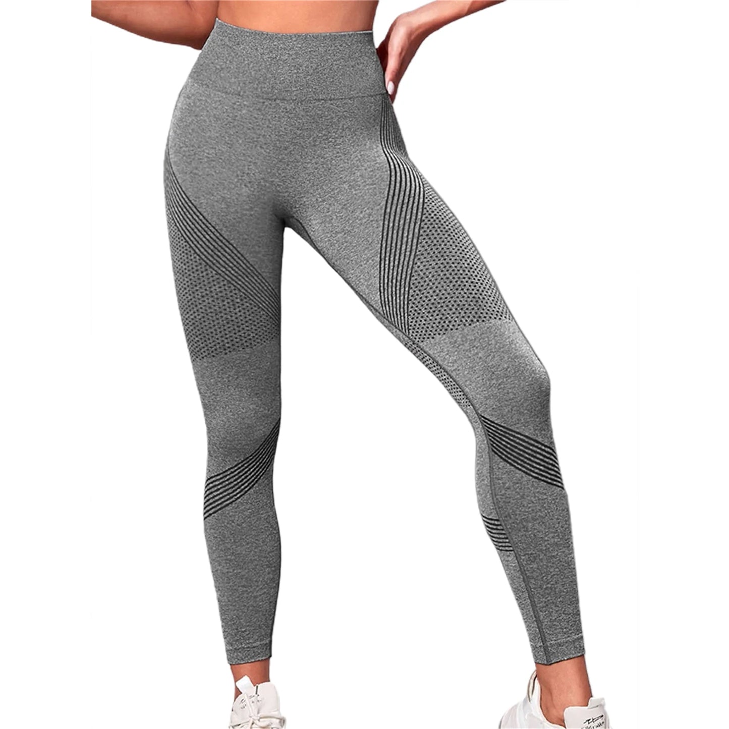 Tummy Control Yoga Pants with Stretchy Contour Design