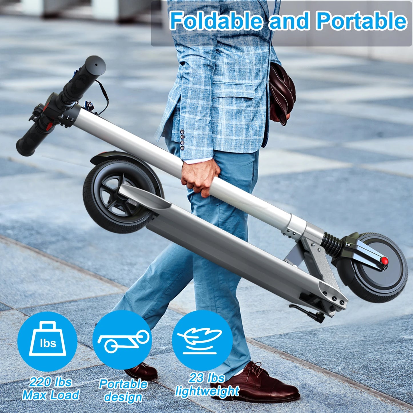Electric Scooter Commuter E-Bike For Adults