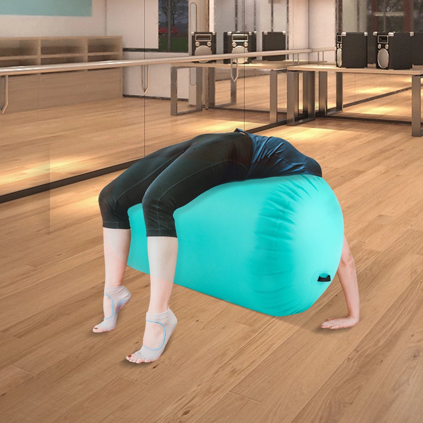 Sports Massage Roller Home Gym Exercise Column Tumbling