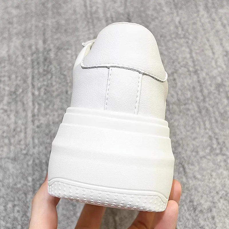 Women's White Casual Sneakers Sport Shoes