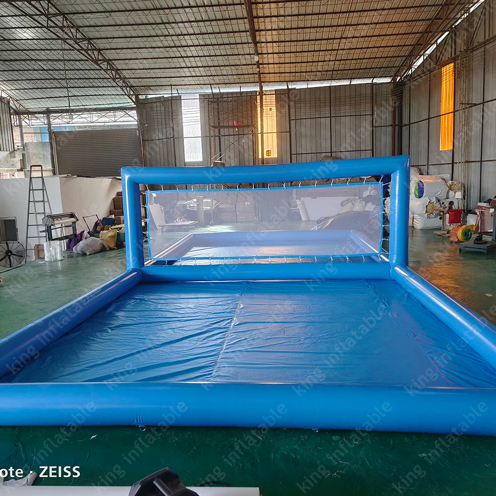 33ft Inflatable Water Volleyball Court - Outdoor Hobbies and Adventures