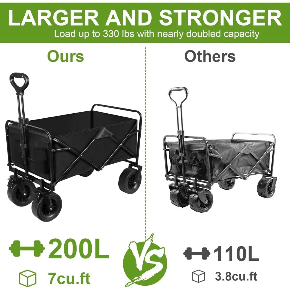 Portable Heavy Duty Large Capacity Outdoor  Wagon