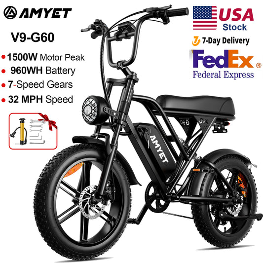 Adults Electric Bike Mountain Moped  For Men