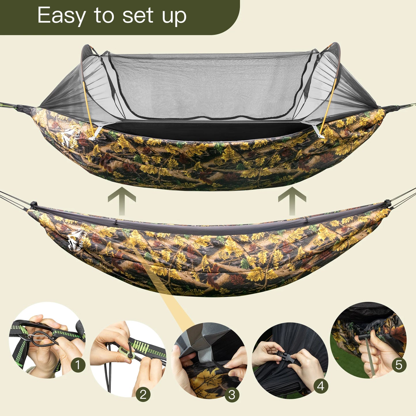 Camping Hammock Underquilt Multifunctional Winter Sleeping