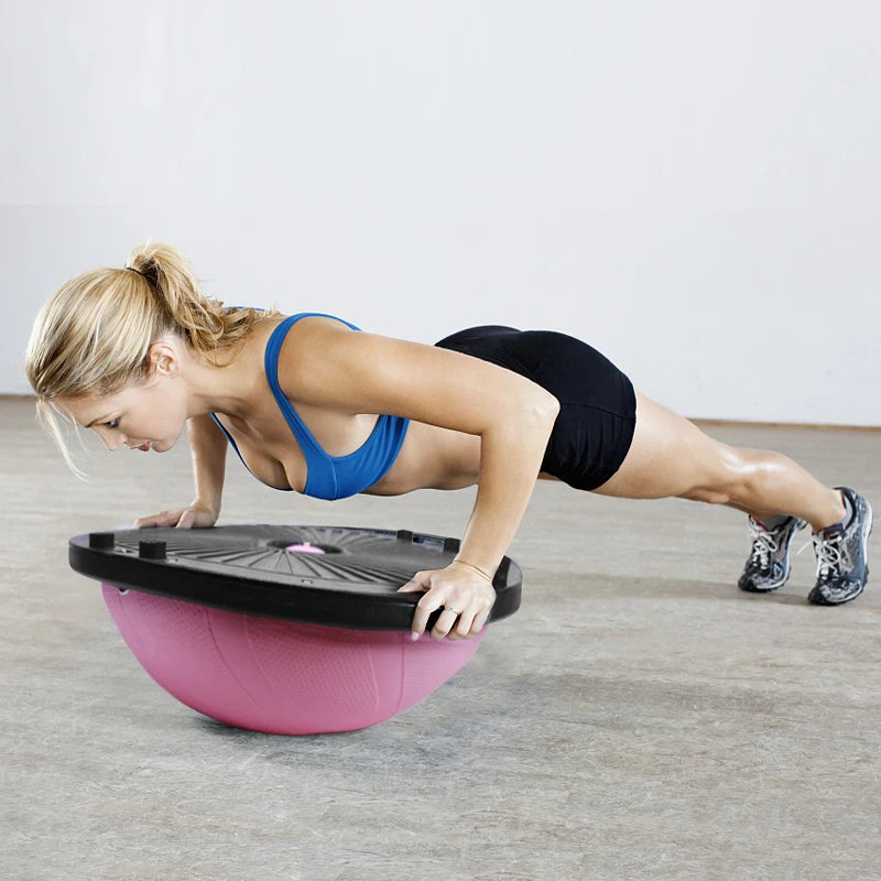 Yoga Balance Ball Strong Half Home Gym Fitness