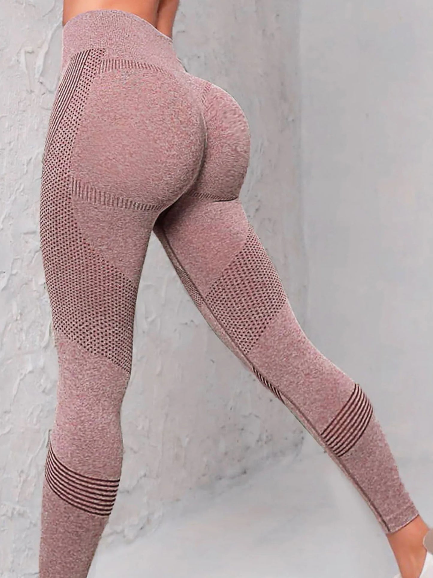 Tummy Control Yoga Pants with Stretchy Contour Design