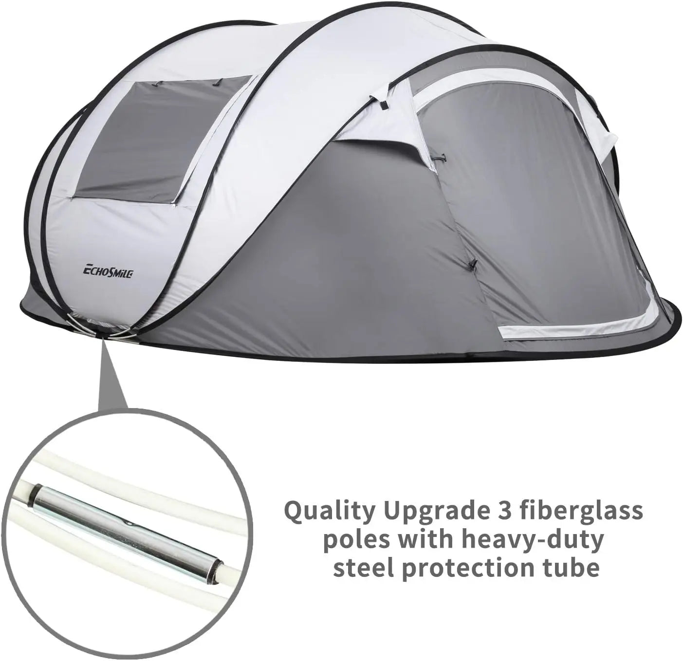 Camping Instant Tent, Water Resistant Dome