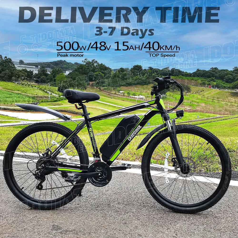 Adult Mountain Electric Bike 26INCH Ebike - Outdoor Hobbies and Adventures