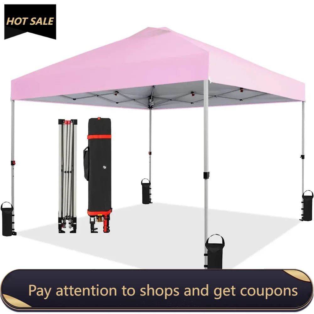 Pop Up Canopy - Beach Tent with One Push Setup