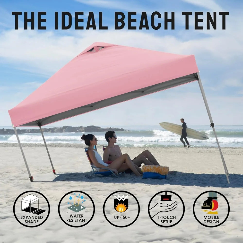 Pop Up Canopy - Beach Tent with One Push Setup