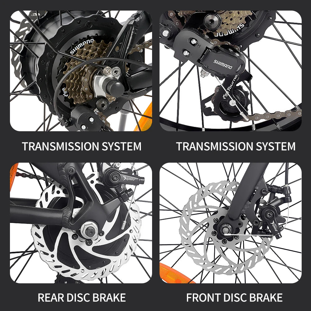 Folding Electric Bike  Fat Tire