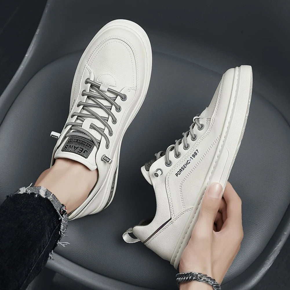 Mens Leather Sneakers