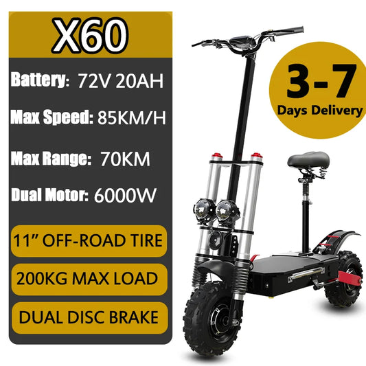 Electric Scooter  Long Range Scooter  for Adults
