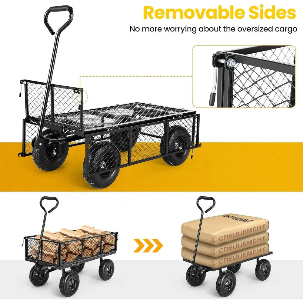 Garden Cart, Heavy Duty Wagon