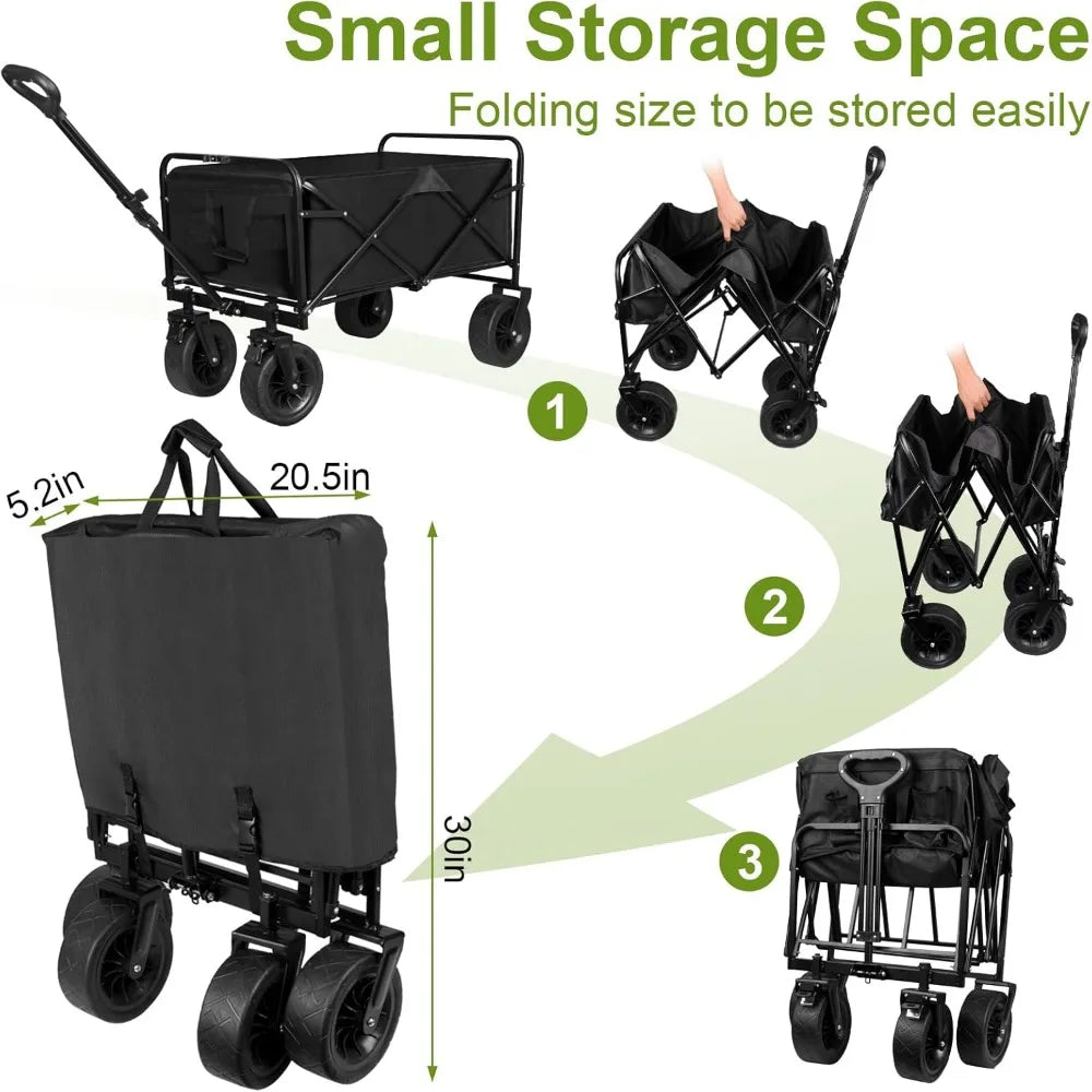 Portable Heavy Duty Large Capacity Outdoor  Wagon