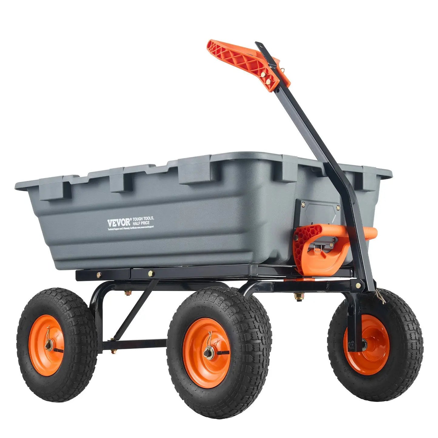 Poly Garden Dump Cart