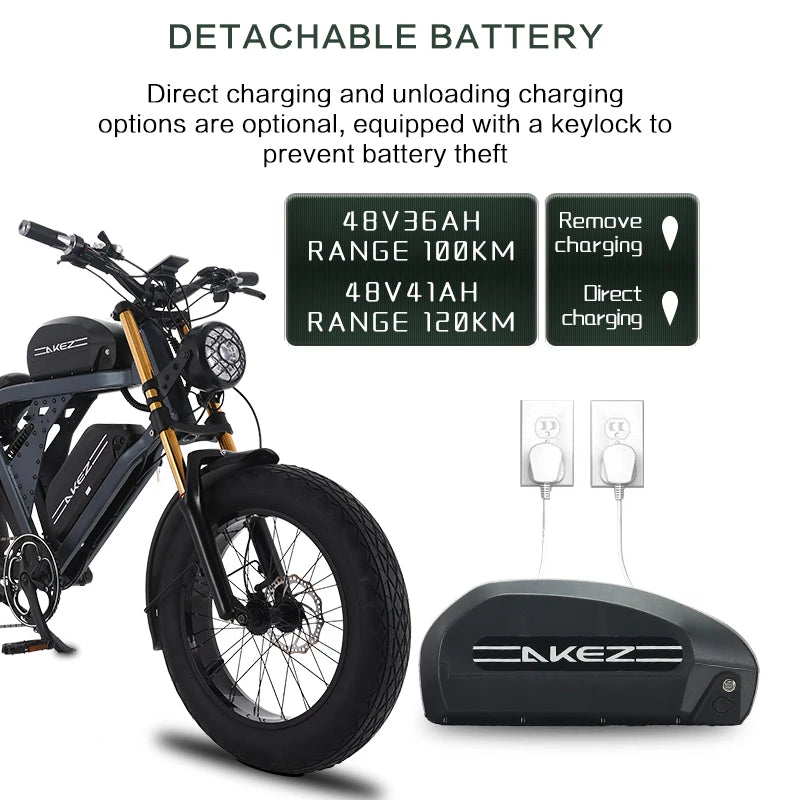 High Power Electric Mountain Bike