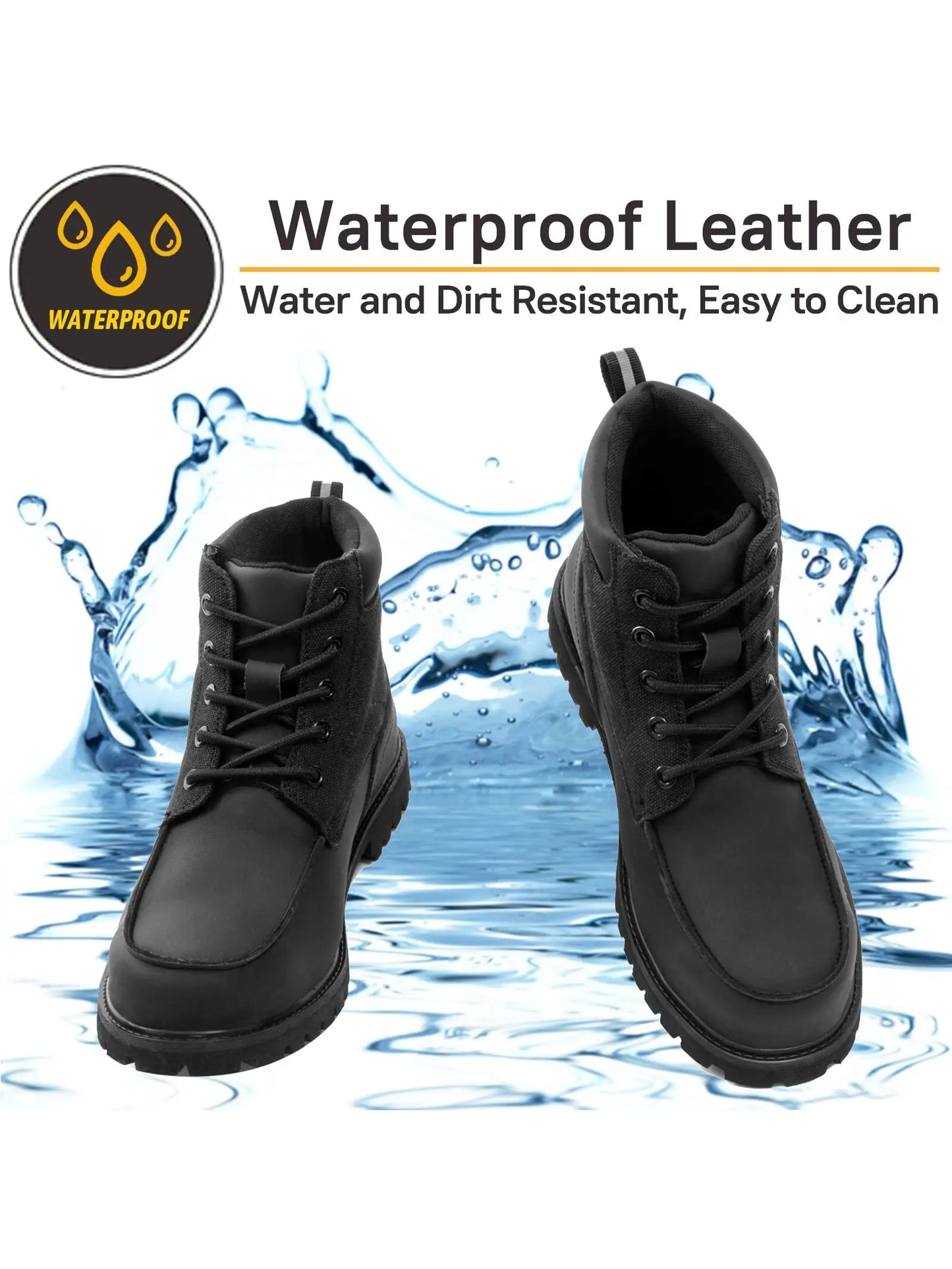 Steel Toe Boots for Men Women Waterproof