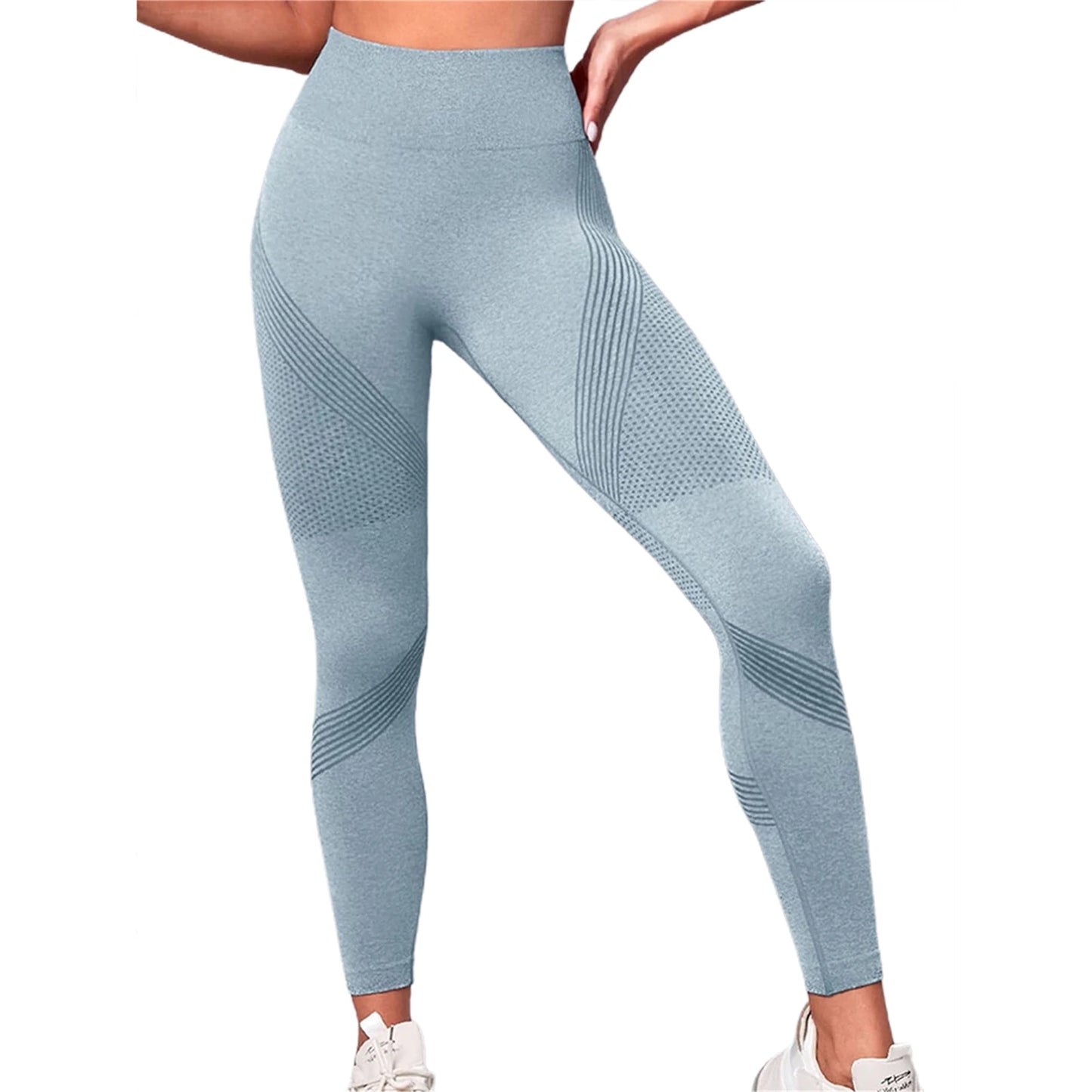 Tummy Control Yoga Pants with Stretchy Contour Design