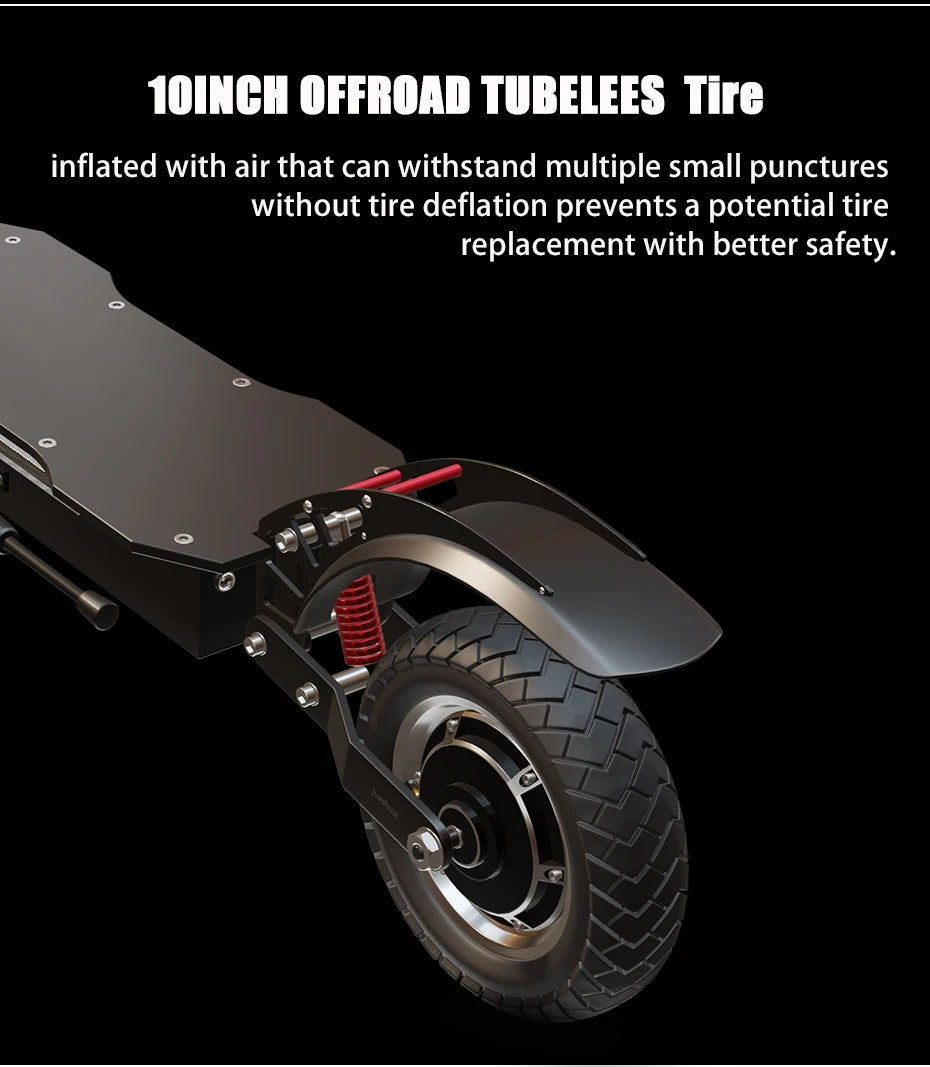 Off Road Electric Scooter 60km/h Adult E Scooter