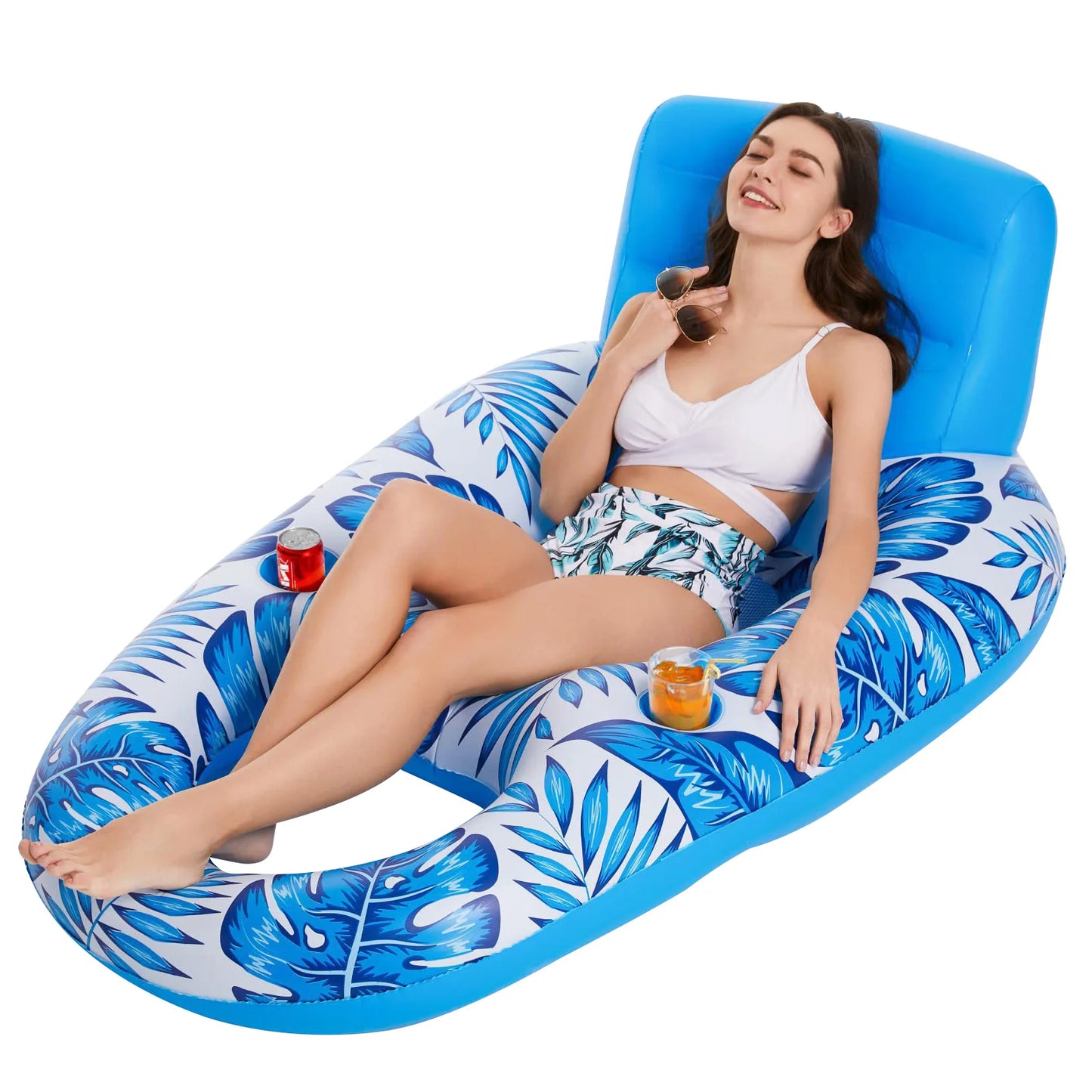 Inflatable Swim Ring Float Chair Swimming - Outdoor Hobbies and Adventures