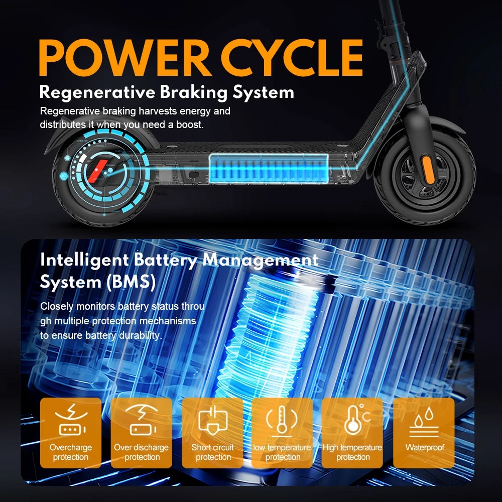 Powerful Electric Scooter Adult 500W