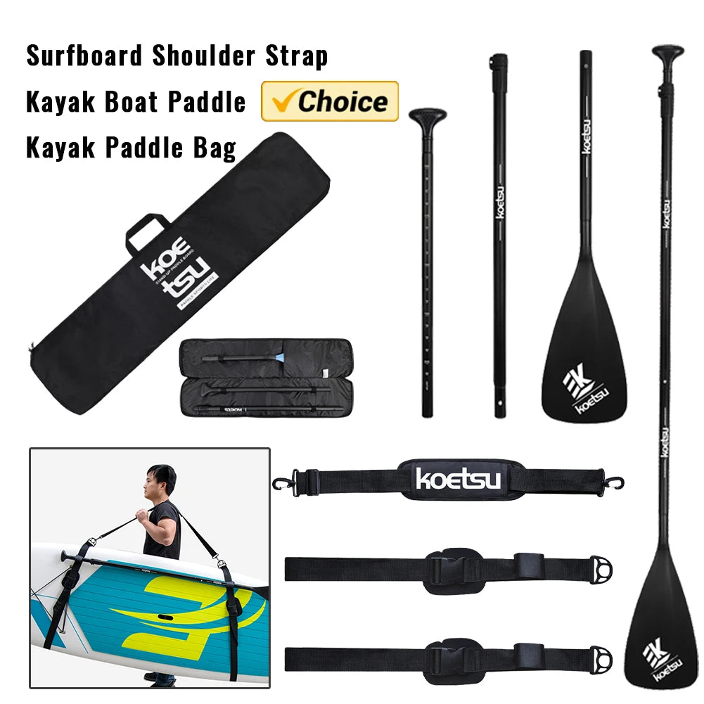 Detachable SUP Paddle Adjustable Length Stand Up Paddleboard