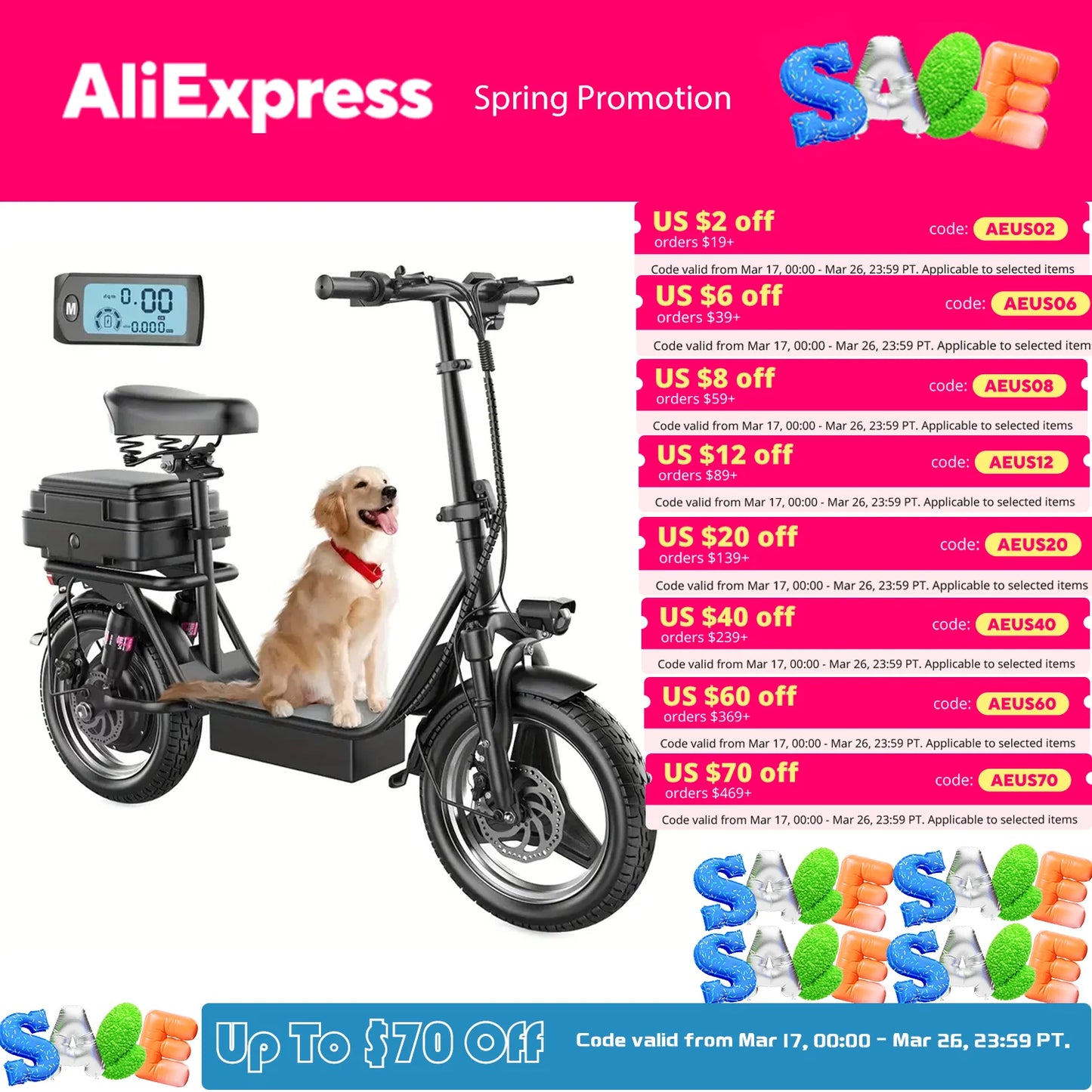 Folding electric scooter with trunk suitable for commuting