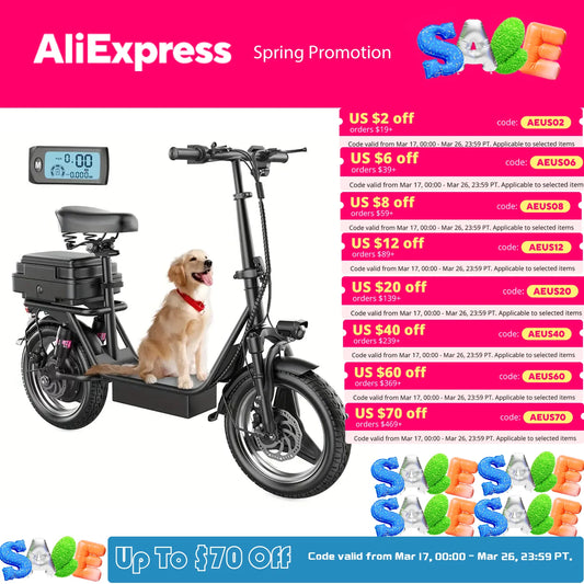 Folding electric scooter with trunk suitable for commuting