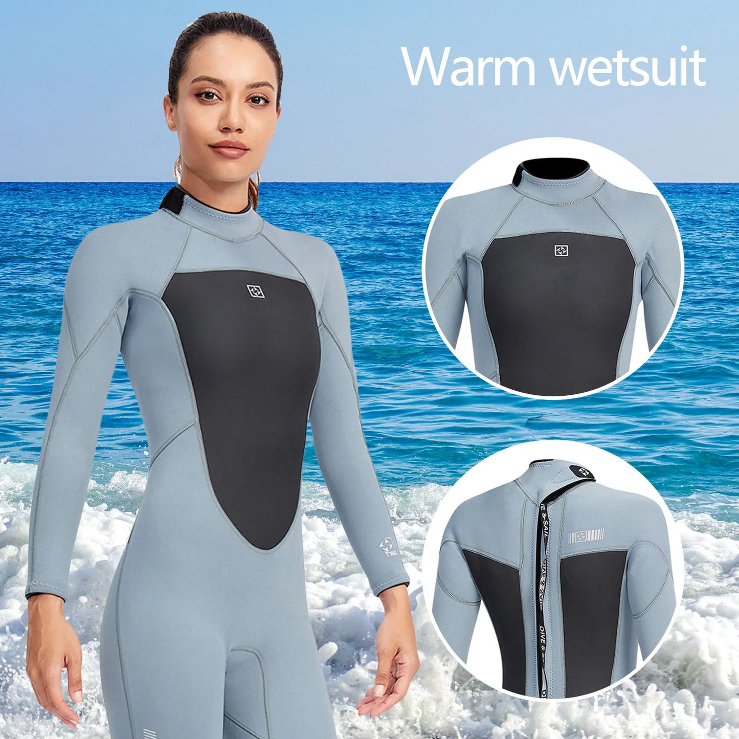 Neoprene Wetsuit Women One-Piece Suits