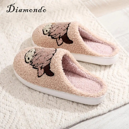 Women Men Breathable Bedroom Slippers