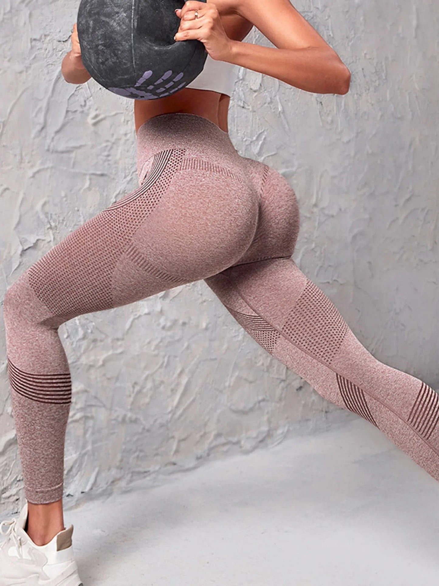 Tummy Control Yoga Pants with Stretchy Contour Design