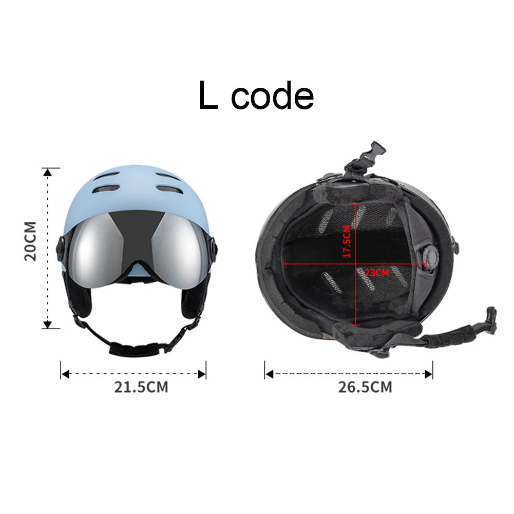 Winter Skiing Helmet - Outdoor Hobbies and Adventures